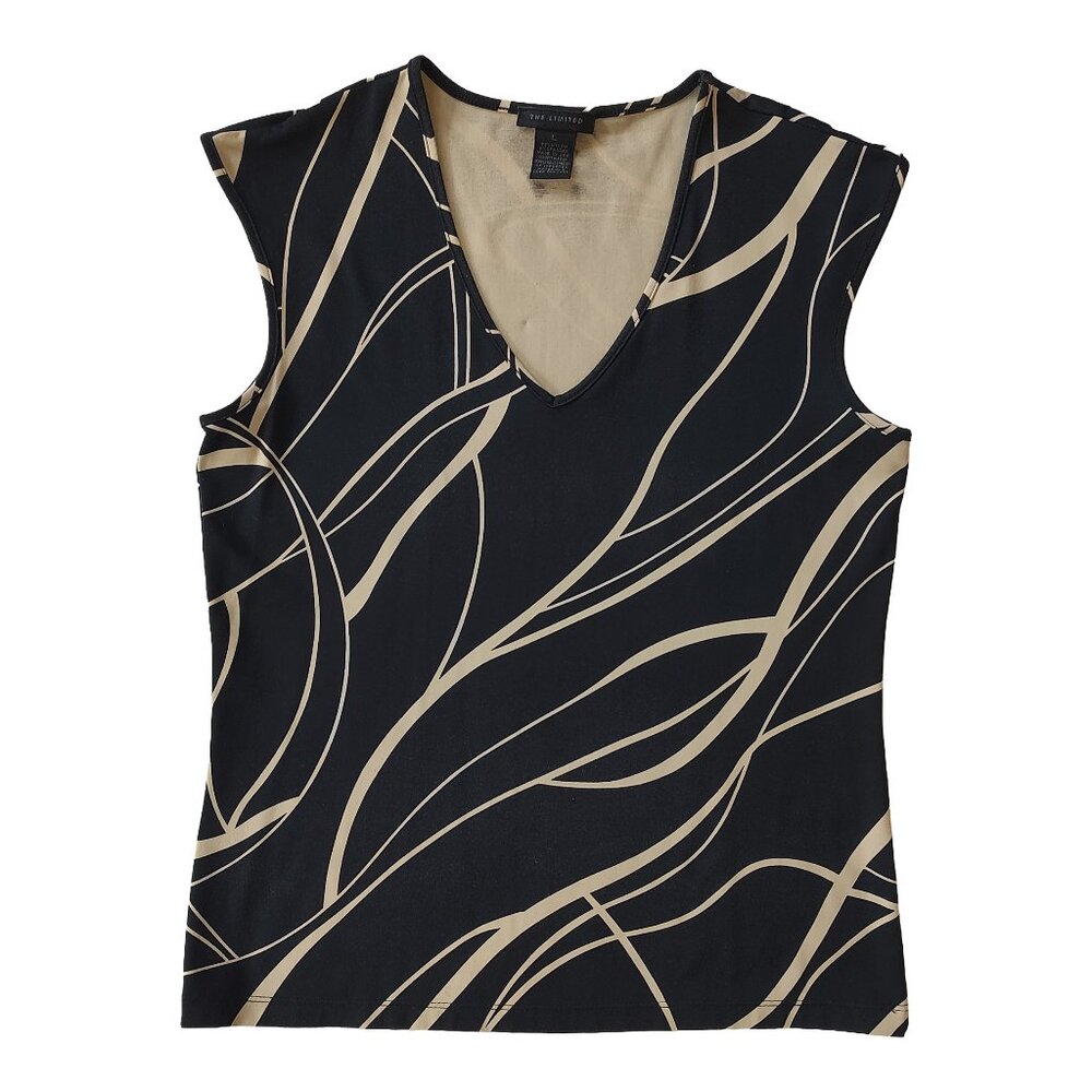 The Limited Marble Abstract Top